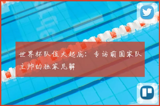 世界杯队伍大起底：专访前国家队主帅的独家见解